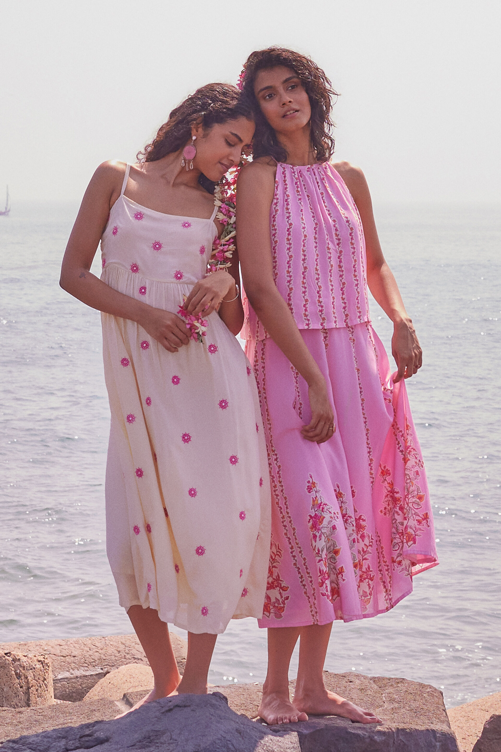 Pink Bahar Skirt Set, Pink, image 7